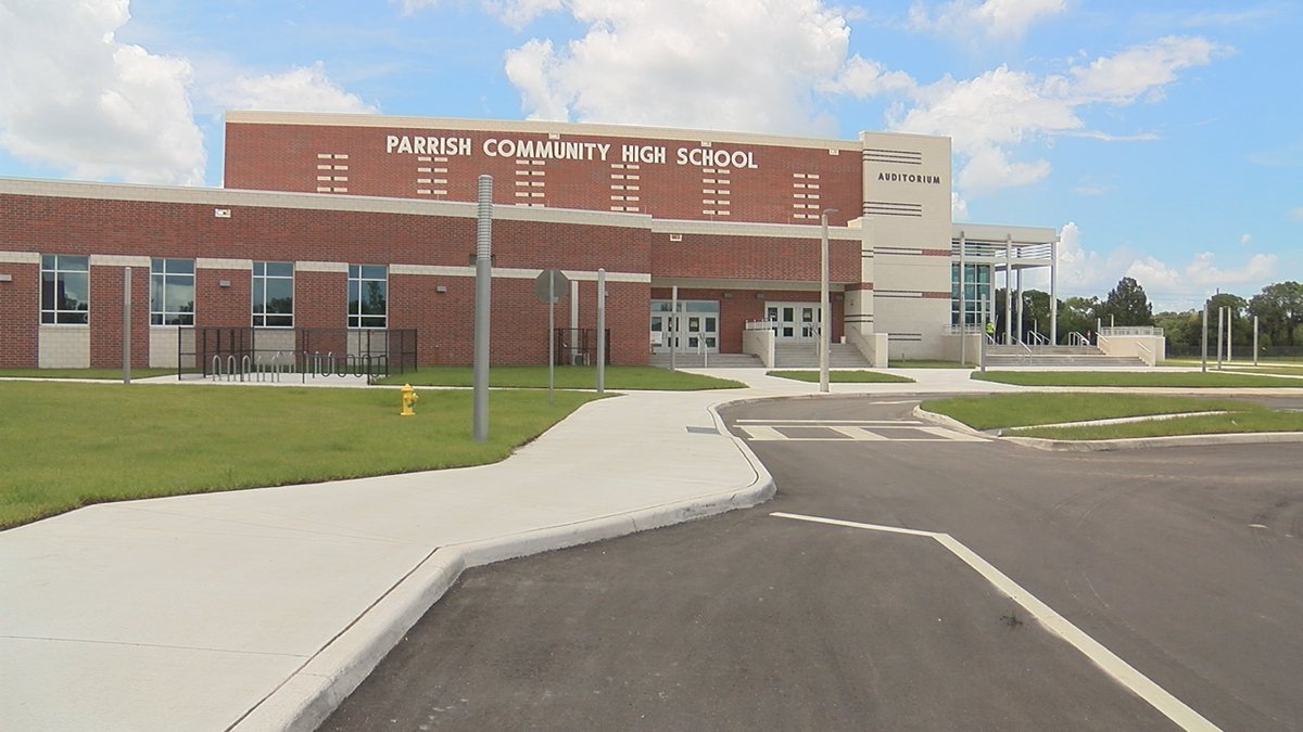 A first look inside the new Parrish Community High School before