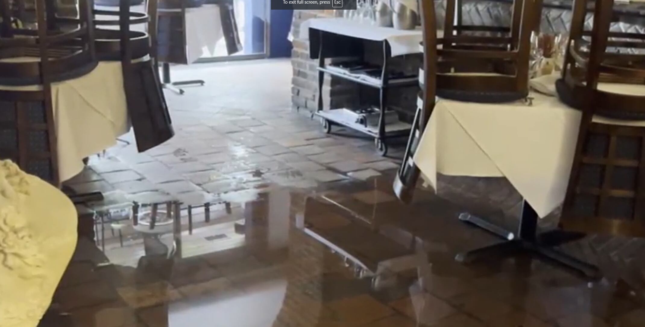 Businesses at St. Armands cleaning up after historic rains - Vimarsana News