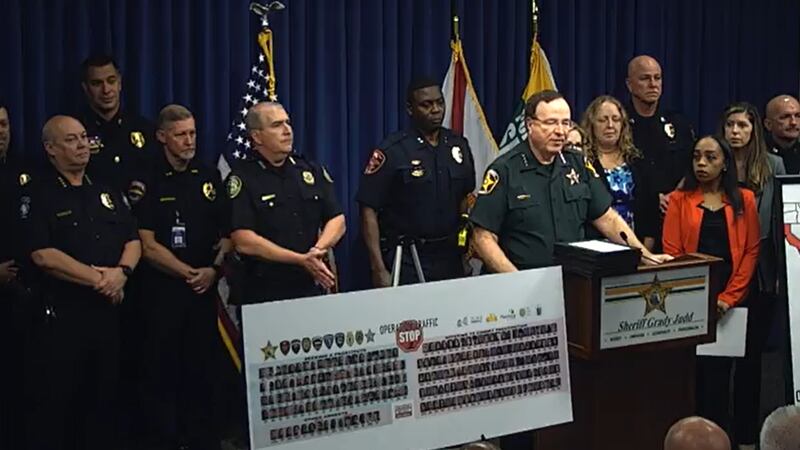 Polk County deputies said 219 arrests were made.