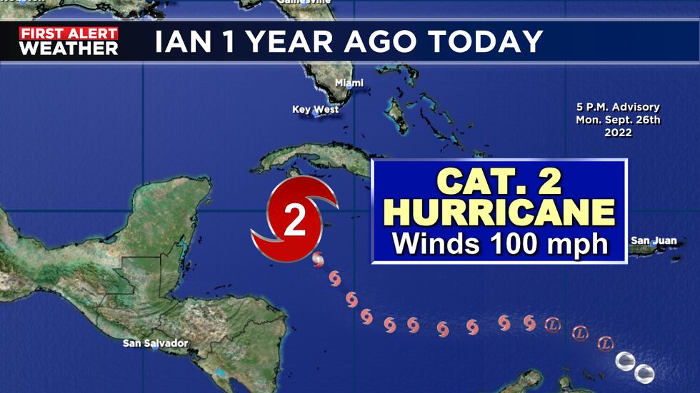 Ian poised to gain strength as it heads toward Florida