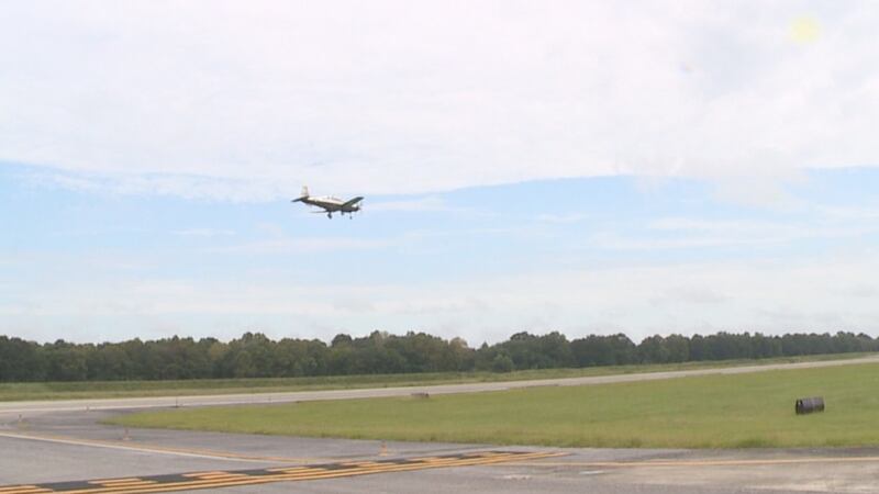 Runway update at Meridian Regional Airport