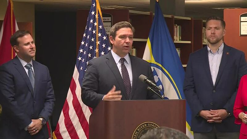 Florida Gov. Ron DeSantis discussed his opposition to mask mandates in schools on Thursday.
