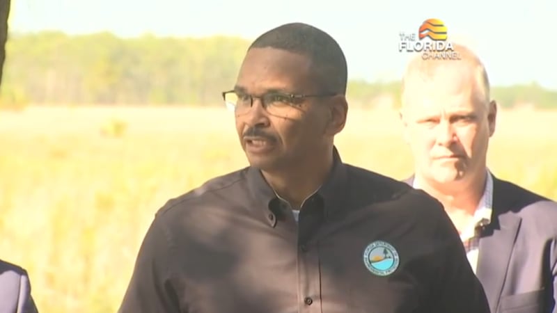 DEP Interim Secretary Shawn Hamilton will be in the area Tuesday to talk about the red tide...