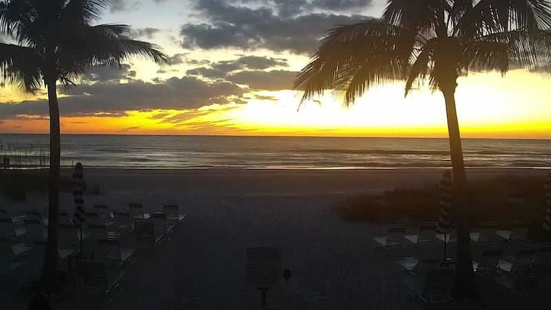 Beautiful sunset as seen from Anna Maria Island on Wednesday evening. Great afterglow for the...