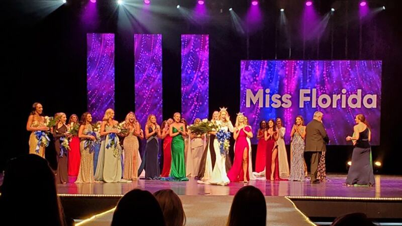 Miss Tampa crowned Miss Florida.