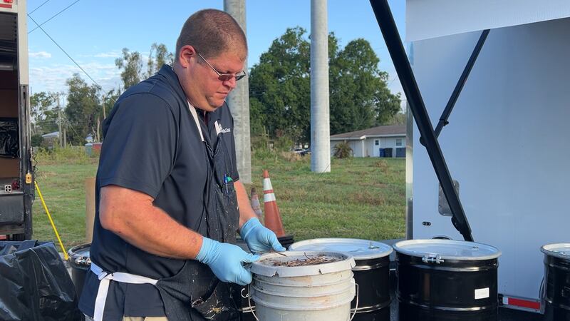“It’s very important, we have to keep our area clean," said Sarasota County representative...