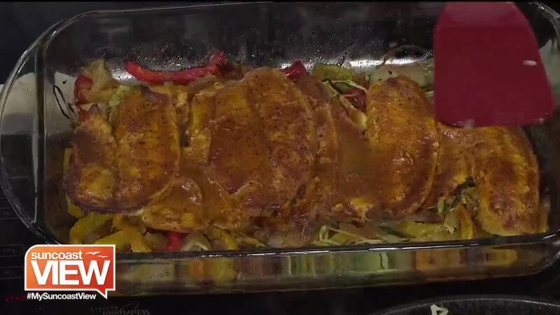 Keto BBQ Tilapia and Vegetables from Gold Rush BBQ.