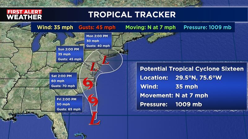 System to organize into tropical storm late Friday