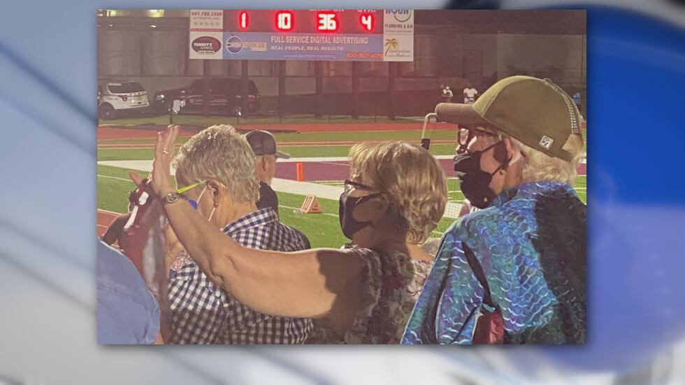 Shirley Brown masked at same game.