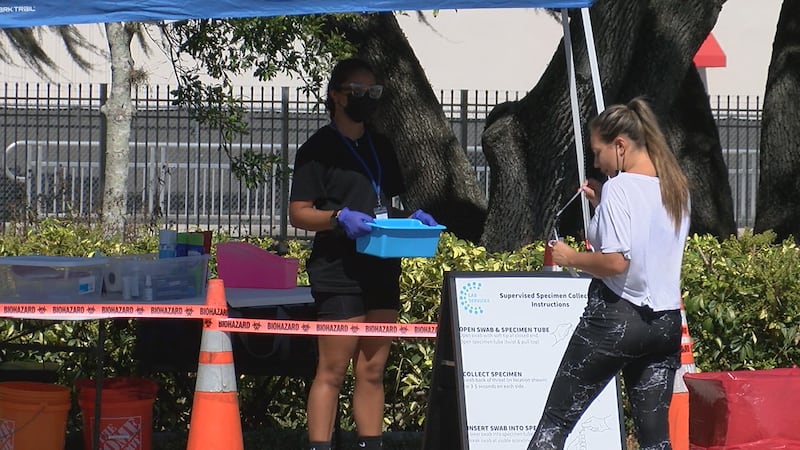 A new walk-up COVID-19 testing site is opening at the Venice Community Center